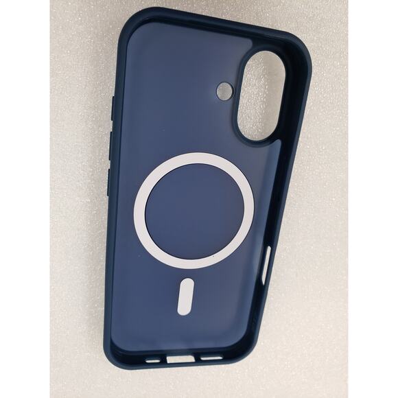 Supfine Phone Case for iPhone 16 Regular. Blue. Shockproof Magnetic Protective - Picture 3 of 11